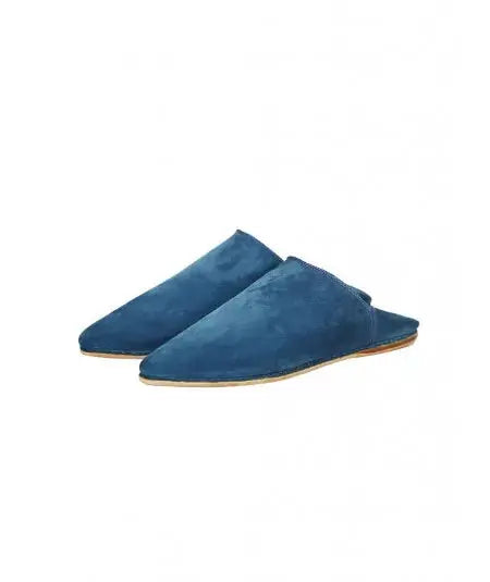 Pointed suede babouche Biyadina Store