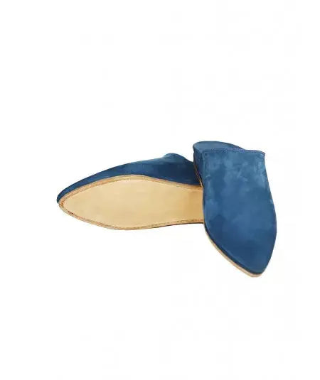 Pointed suede babouche Biyadina Store