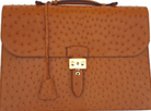 Ostrich leather Ostrich BRIEFCASE - Biyadina Store