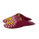 Embroidered soft slipper