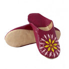 Embroidered soft slipper