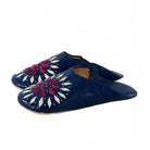 Embroidered soft slipper