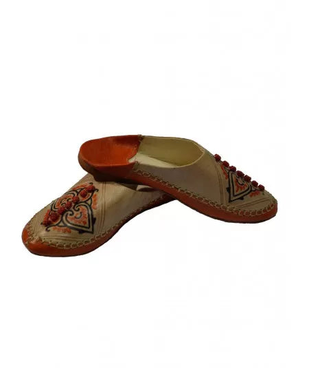 Round babouche slipper - Biyadina Store