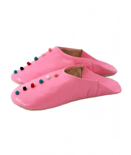 Soft Slippers Pompom - Biyadina Store