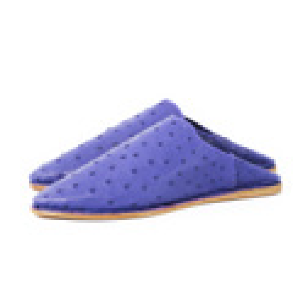 Ostrich leather Slippers - Biyadina Store