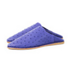 Ostrich leather Slippers - Biyadina Store