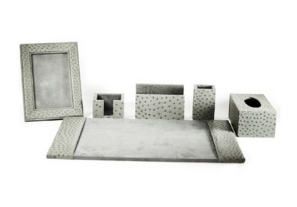 SET DE BUREAU PRESTIGE AUTRUCHE