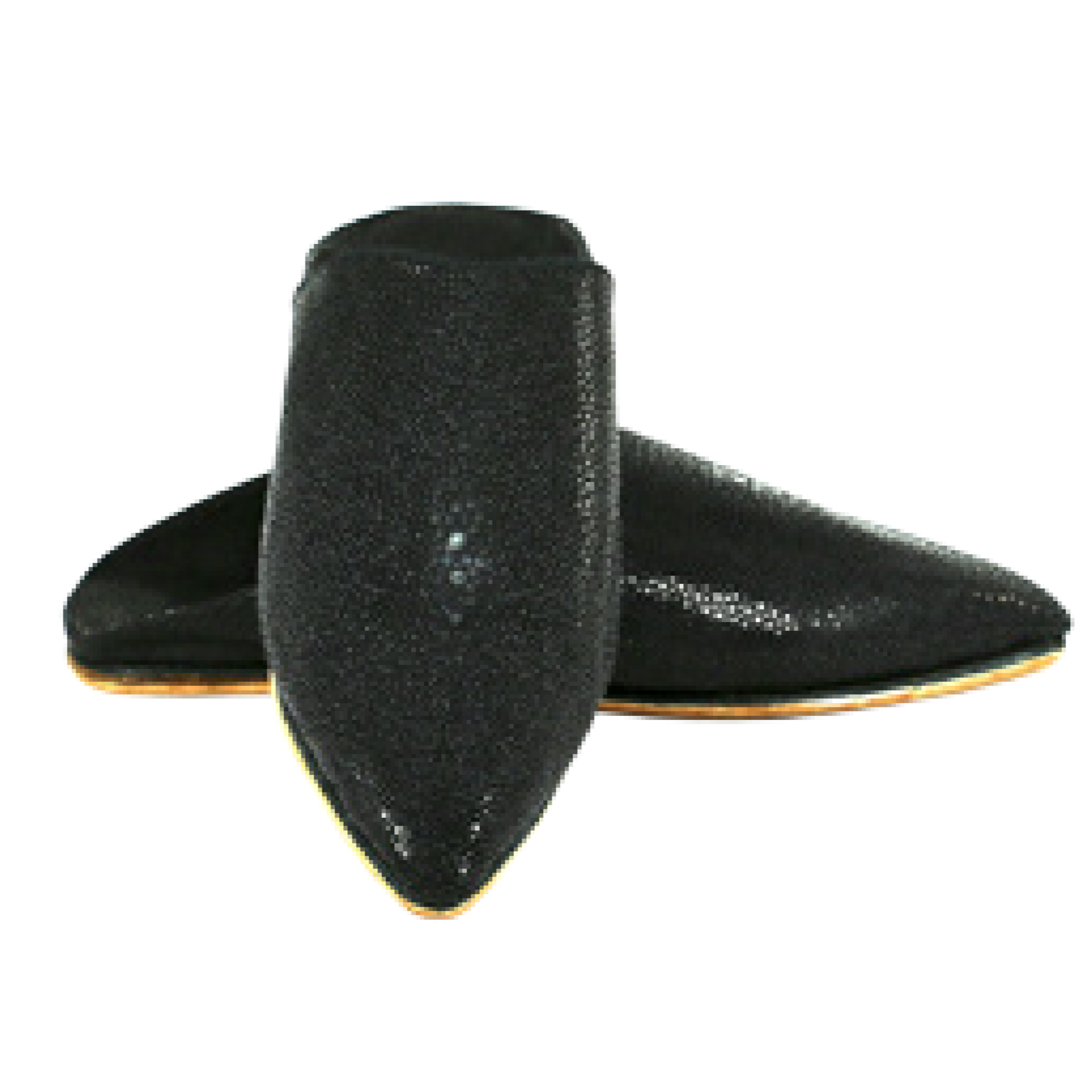 Black Stingray Slippers