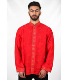 Traditional red tunic - Biyadina Store